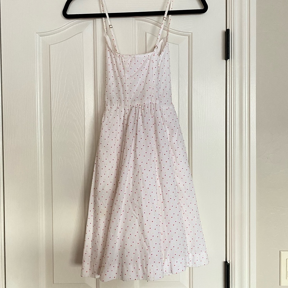 Vintage Y2K Lilly Pulitzer White Polka Dot Dress - Picture 3 of 5